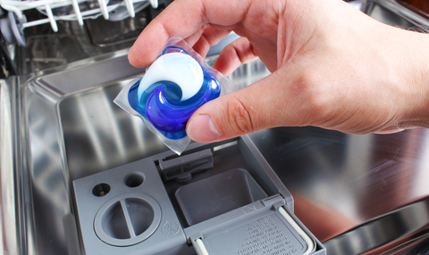 The polyvinyl alcohol film used in dishwasher tabs and laundry packets is accepted by the U.S. EPA Safer Choice program and other eco-labeling programs around the world. (Photo: Business Wire)
