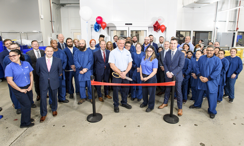 Cintas Corporation (Nasdaq: CTAS) today held a grand-opening ceremony to officially open its newest Cleanroom facility in the Syracuse, New York, area. The state-of-the-art facility in Marcy, N.Y., creates additional capacity to Cintas’ national Cleanroom footprint around the United States. (Photo: Business Wire)