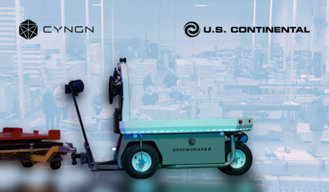 Cyngn announces the signing of a contract with U.S. Continental, a leading manufacturer of quality leather and fabric care products, to provide self-driving stockchasers. Source: Cyngn