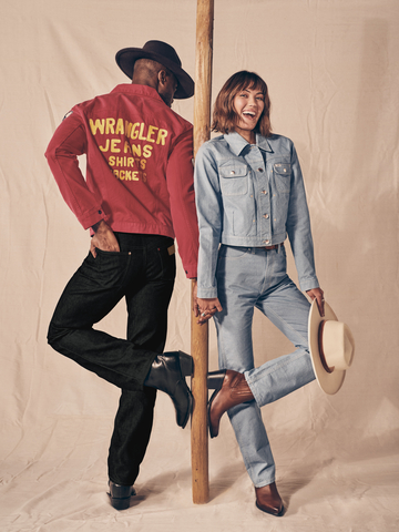 Wrangler Reissue continues to tell the brand’s story, bringing back famous styles that have provided inspiration for decades. (Photo: Business Wire)