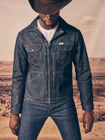 Wrangler denim best sale