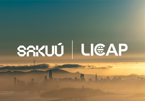 Sakuu announces supplier partnership with LiCAP Technologies. (Graphic: Business Wire)