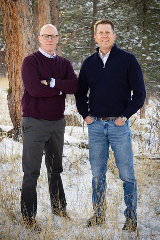 Swimlane Co-Founder Cody Cornell (left) and CEO James Brear (right) as the Colorado-based cybersecurity company ranks among the top 25 fastest-growing cybersecurity companies on the 2022 Deloitte Technology Fast 500™. (Photo: Business Wire)