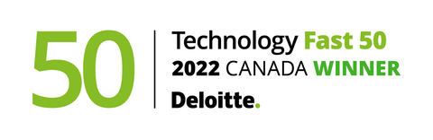 Celebrating its 25th anniversary, 2022 Deloitte Technology Fast 50™ awards program recognizes Nobul as Canada's Fastest Growing Tech Company. (Graphic: Business Wire)