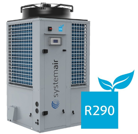 Heat Pump Chiller (SYSAQUA BLUE R290) made by Systemair (Graphic: Business Wire)