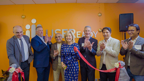 Bonnie Crombie - Mayor City of Mississauga Inaugurating USEReady Canada Office. (Photo: Business Wire)