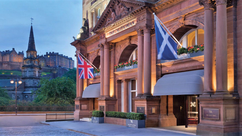 thumbnail Waldorf Astoria Edinburgh – The Caledonian (1903) Edinburgh, Scotland, U.K. Credit: Historic Hotels Worldwide and the Waldorf Astoria Edinburgh – The Caledonian.
