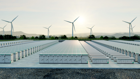 Rendering of the Powin Stack™ 750 Centipede™ Battery Energy Storage Platform (Photo: Business Wire)