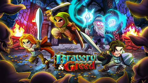 thumbnail Gather your squad and combat your way through Bravery and Greed, available now. (Graphic: Business Wire)