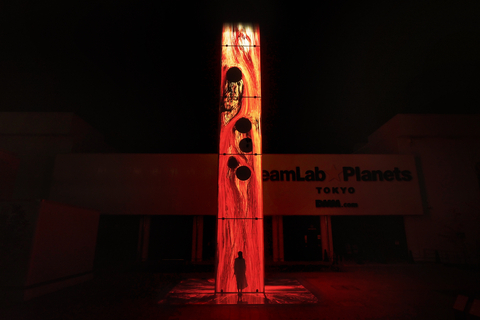 thumbnail teamLab, Universe of Fire Particles Falling from the Sky © teamLab