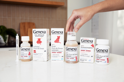 Genexa’s Infants’ and Kids’ Pain & Fever medicines (Photo: Business Wire)