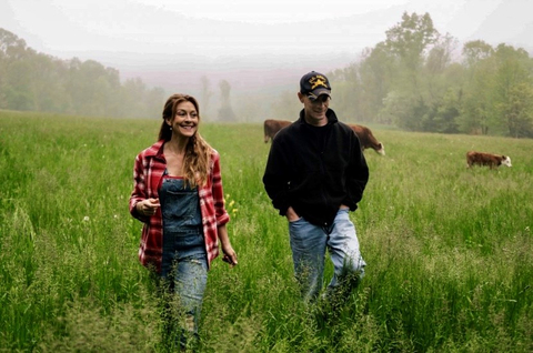 Aimee Morris is a veteran who transitioned her family's 60-year-old Pennsylvania farm into a nonprofit to help veterans overcome the trauma of combat through farming activities. Photo Credits: American Farmland Trust