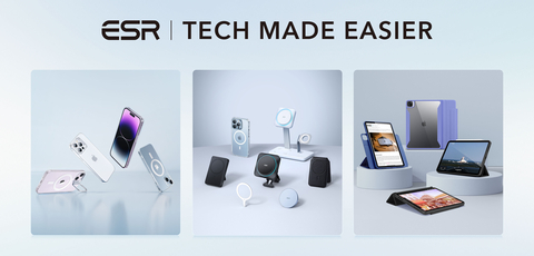 original ESR Black Friday 2022 Tech Accessory Deals (Photo: Business Wire)