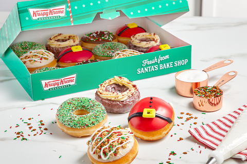 Three new holiday treat-inspired doughnuts join returning seasonal favorites beginning Nov. 25; popular ‘Day of the Dozens’ returns 12/12 (Photo: Business Wire)