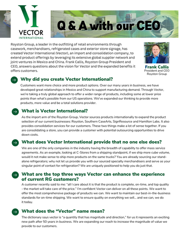 thumbnail Royston Group CEO Discusses Vector International.