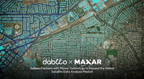 Having entered into a partnership with Maxar, a global satellite company, Dabeeo will cooperate with Maxar for the expansion of its earth observation service business. (Graphic: Business Wire)