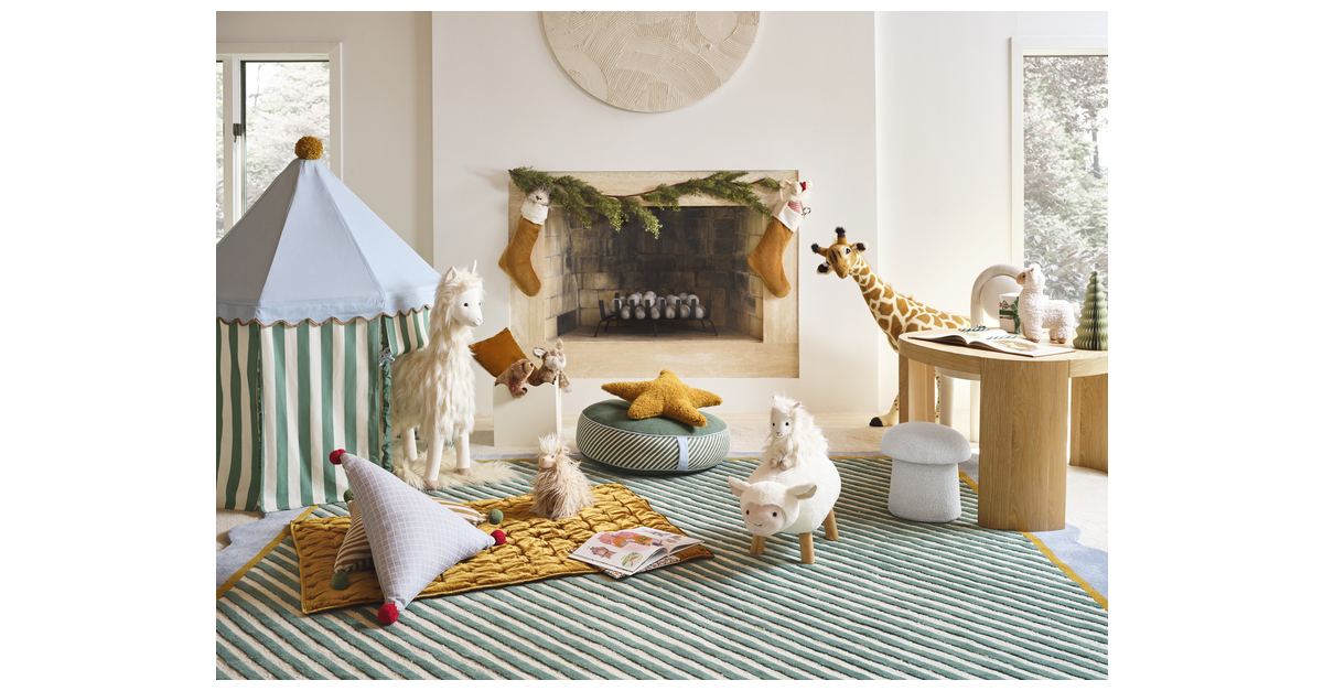 WEST ELM KIDS LAUNCHES A SECOND COLLECTION WITH INTERIOR DESIGNER SARAH SHERMAN SAMUEL FOR HOLIDAY 2022