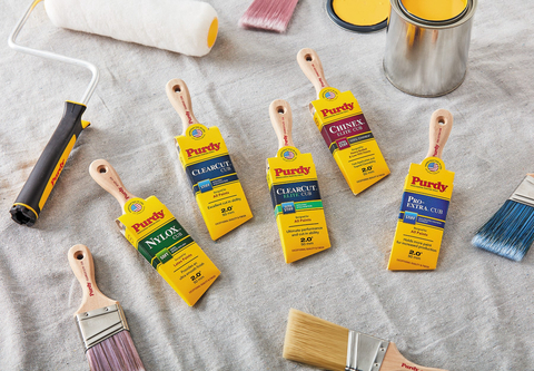 Delivering precision and control, Purdy’s Cub Brushes are handcrafted by skilled brushmakers with quality materials, all of which combine to deliver an unmatched painting experience. (Photo: Business Wire)