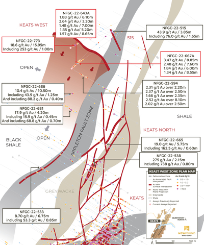 Figure 1. Keats West plan view map (Graphic: Business Wire)