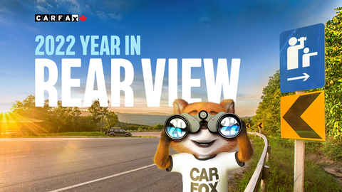 The CARFAX Canada Year in Rear View – a look back at information that appeared on reports from last year. (Photo: Business Wire)