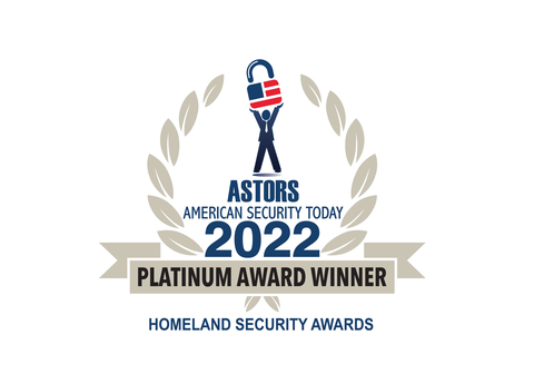 StrikeReady CARA Sweeps 2022 ‘ASTORS’ Homeland Security Awards (Graphic: Business Wire)