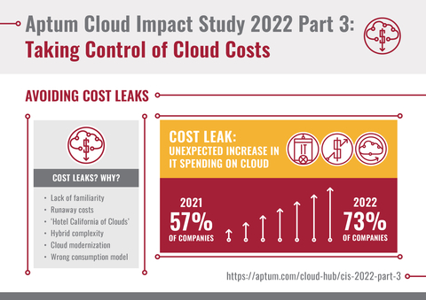 original Cloud cost leaks can be avoided with a proper strategy and plan. (Graphic: Business Wire)