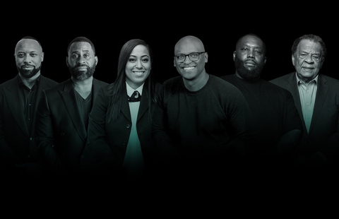 Left to Right: Paul Judge, Ryan Glover, D'Rita Robinson, Robbie Robinson, Michael "Killer Mike" Render, Andrew J. Young (Photo: Business Wire)
