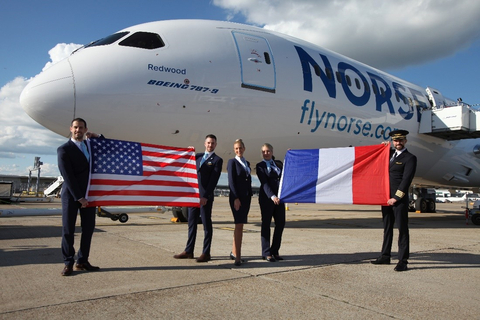 Norse Atlantic steps into the French Market with the new route connecting New York and Paris. (Photo: Business Wire)