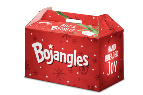 Bojangles is making spirits bright with its festive, limited-time-only, holiday Big Bo Boxes. (Photo: Bojangles)