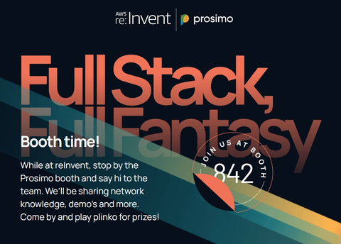 Prosimo, a showcase sponsor, will be exhibiting its Full Stack solution for simplifying multicloud networking during AWS re: Invent in booth #842 (Graphic: Business Wire)