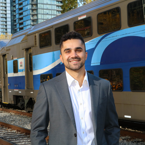 Dev Jain, CEO of RailVision, founded the company in 2020 to help the railway industry reduce its fuel consumption and lower greenhouse gas (GHG) emissions. RailVision’s flagship EcoRail app was launched in 2021. This lightweight app is used on a crew tablet and embraces a user interface similar to Google Maps, making it easy for railroad engineers to adopt. In early demonstrations, EcoRail delivered meaningful fuel cost savings of 10 – 15% and in turn lower GHG emissions. (Photo: Business Wire)