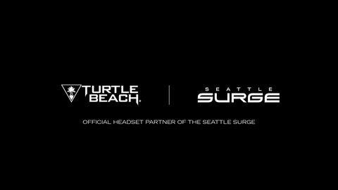 Best-Selling & Award-Winning Gaming Accessories Brand Turtle Beach Announces New Partnership with Seattle Surge (Graphic: Business Wire)