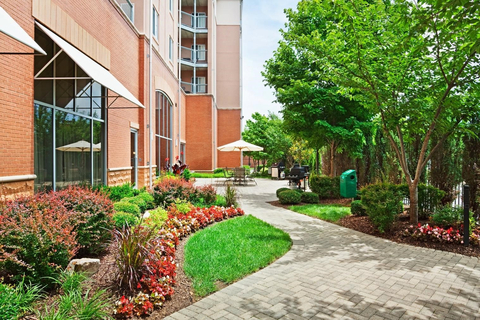 Catch some rays on our lovely outdoor patio. (Photo: Business Wire)