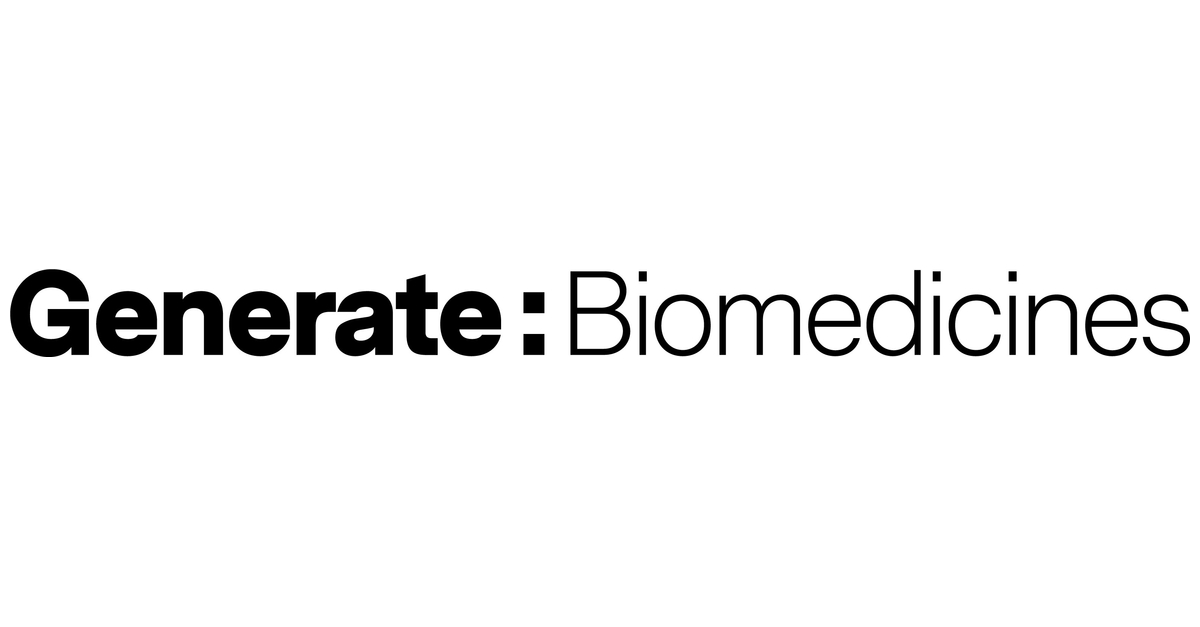 Generate Biomedicines news