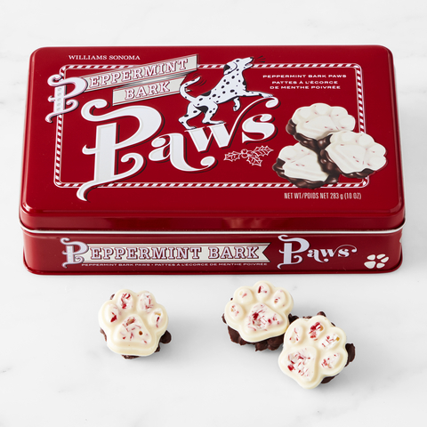 Williams Sonoma's Peppermint Bark Paws (Photo: Williams Sonoma)