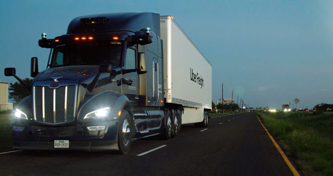 Aurora and Uber Freight aim to unlock autonomous truck capacity for carriers with Aurora Horizon, which will be deployed in the coming years and serve carriers across the Uber Freight platform. Photo: Aurora.