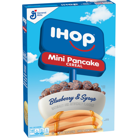 IHOP Mini Pancake Cereal – Blueberry & Syrup (Photo: Business Wire)