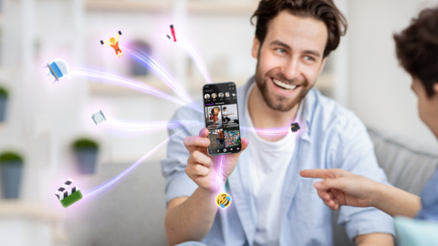 original Value-oriented social media platform TouchApp removes thousands of harmful social media posts (Photo: Business Wire)