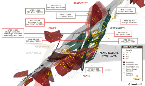 Figure 1. Keats, Keats West, and Keats North inclined 3-D plan view map (Photo: Business Wire)
