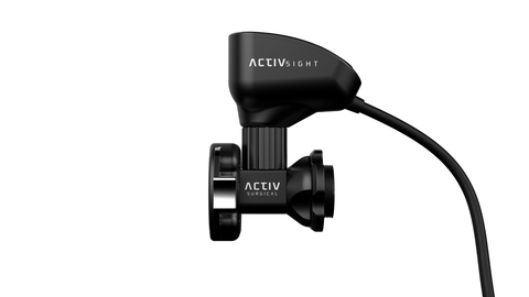 original ActivSight™ Intelligent Light, an easy-to-adapt module that seamlessly attaches to today’s laparoscopic systems providing real-time, on-demand surgical insights integrated into standard monitors. (Photo: Business Wire)