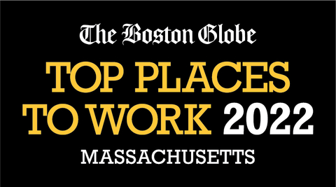 Smartsheet was named a Top Place to Work for 2022 by The Boston Globe (Graphic: Business Wire)