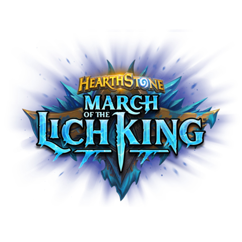Hearthstone March of the Lich King Logo (Graphic: Business Wire)