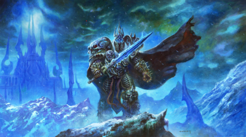 Hearthstone Death Knight Key Art (Graphic: Business Wire)