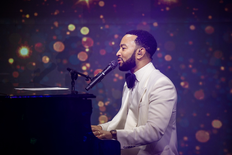 John Legend performs at the 2022 Chairman’s Gala in Houston, Texas. The event celebrated ZT Corporate’s 25th anniversary milestone with a special performance. (Photo: Business Wire)