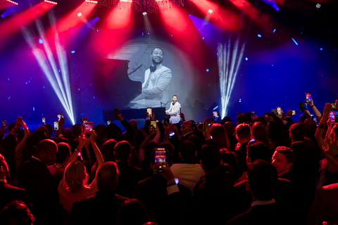 John Legend performs at the 2022 Chairman’s Gala in Houston, Texas. The event celebrated ZT Corporate’s 25th anniversary milestone with a special performance. (Photo: Business Wire)