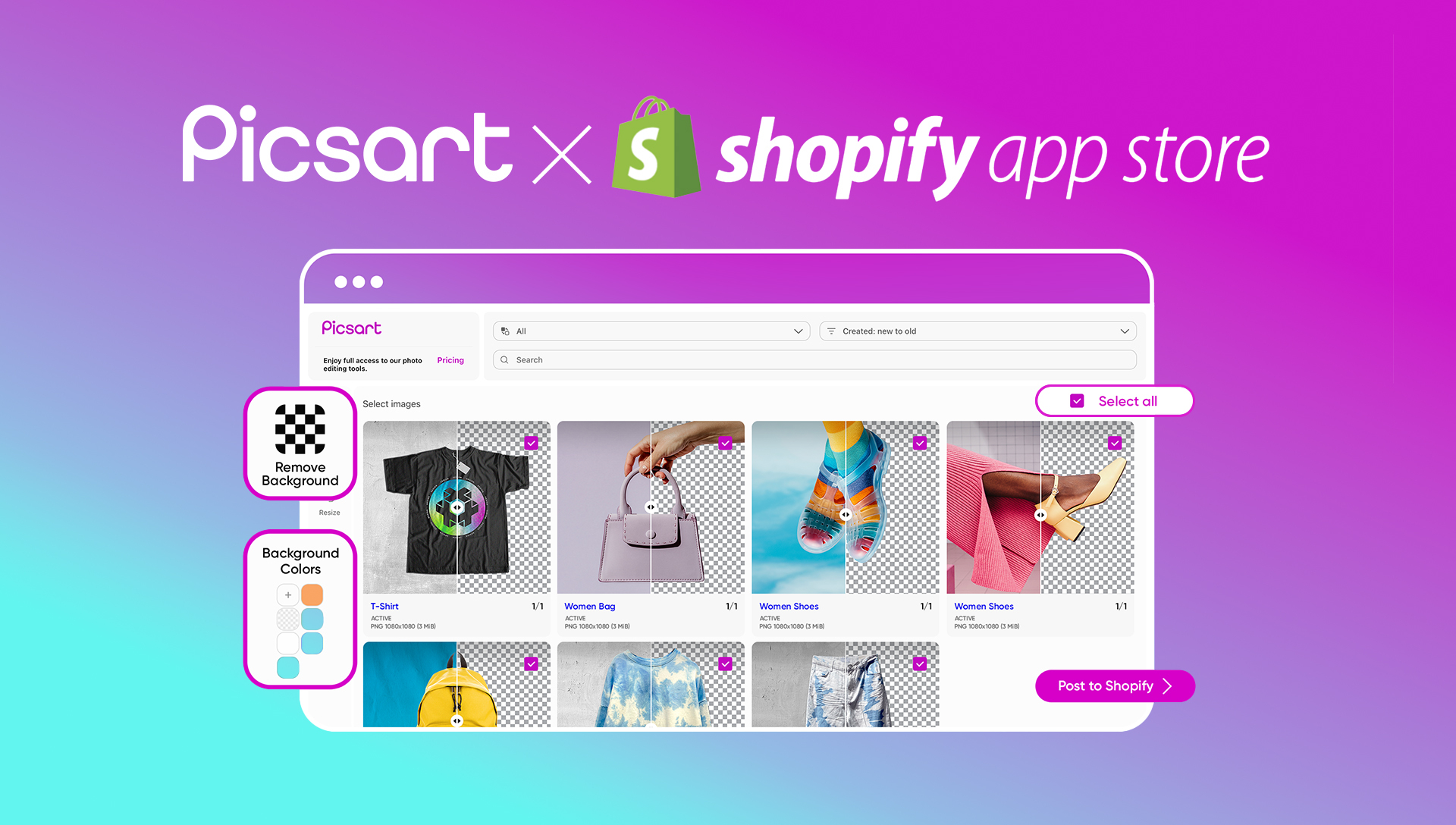 Picsart Launches Shopify App, Bringing its World-Class Design Tools to  Millions of Merchants | Business Wire