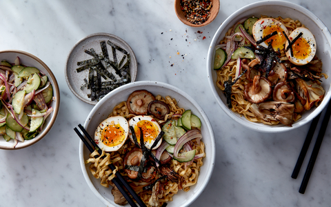 thumbnail Momofuku Ginger Scallion Noodles with Mushrooms & Eggs by Good Eggs (Photo: Business Wire)
