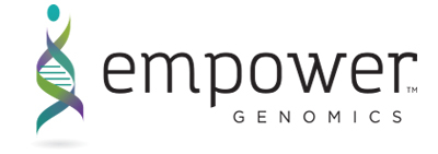 Dalrada Health's Empower Genomics logo.