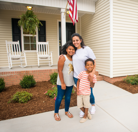 Since 2016, Cornerstone Building Brands' Home for Good project has helped build affordable housing for more than 600 families in 90 communities.  (Photo: Business Wire)