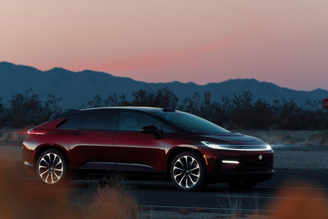 Faraday Future Selects Innovusion as LiDAR supplier for Flagship FF 91 Futurist Luxury Electric Vehicle (Photo: Business Wire)